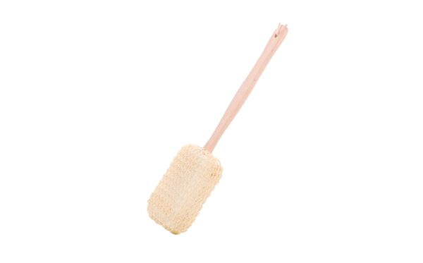 Sisal Bath Brush w/ Wood Handle