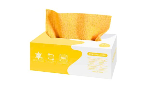 20pc 20cm x 20cm Microfiber Rags in Box