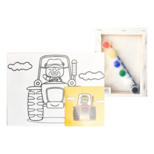 15cm x 20cm Canvas Painting Set