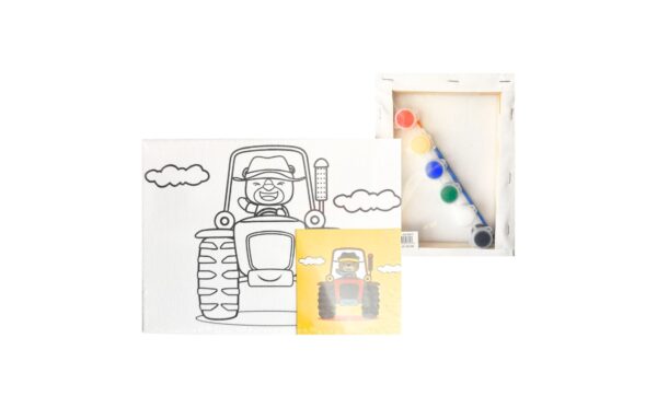 15cm x 20cm Canvas Painting Set