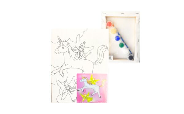 15cm x 20cm Canvas Painting Set - Image 4