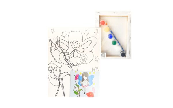 15cm x 20cm Canvas Painting Set - Image 6