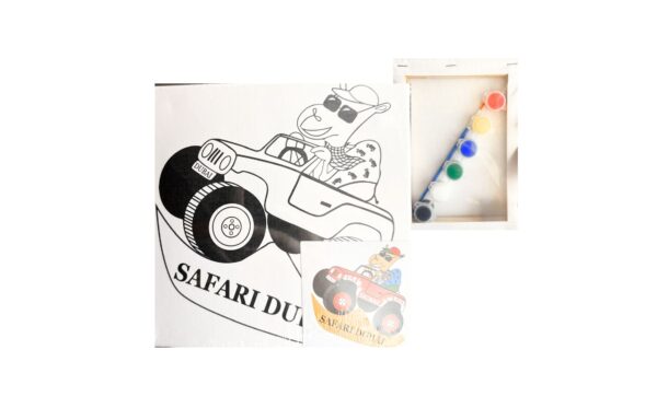 20cm x 20cm Canvas Painting Set - Image 5