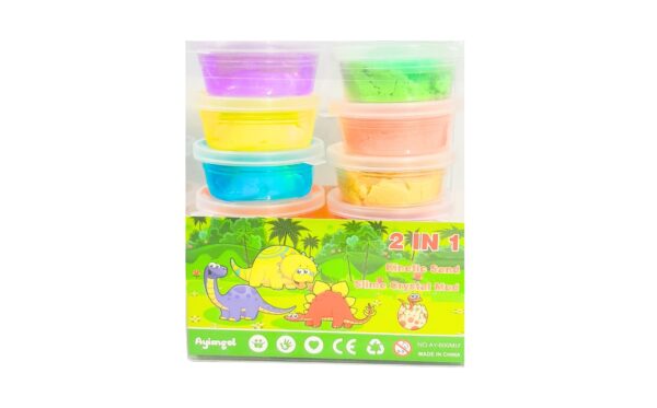 12pk Slime & Kinetic Sand