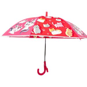 30" Diameter Printed Kid's Umbrella w/ Whistle