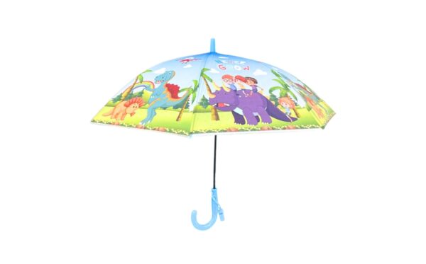 30" Diameter Printed Kid's Umbrella w/ Whistle - Image 5