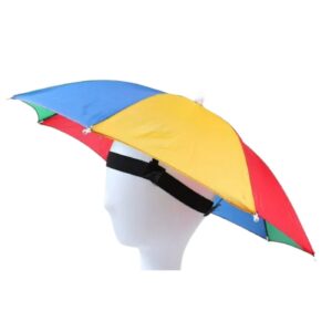 18" Multi Color Hat Umbrella