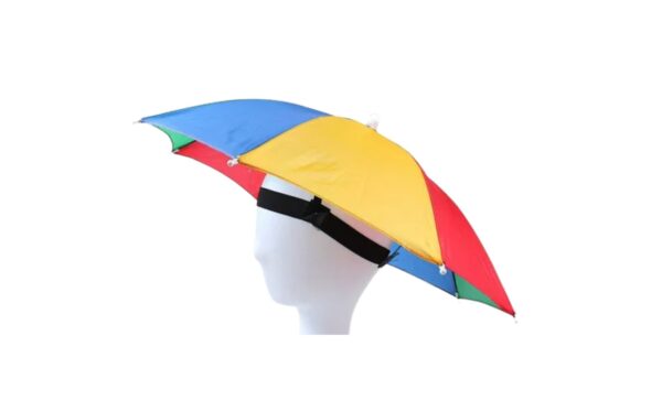 18" Multi Color Hat Umbrella