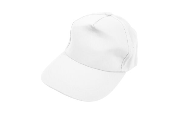 Solid Color Denim Cap w/ Velcro Strap - Image 5