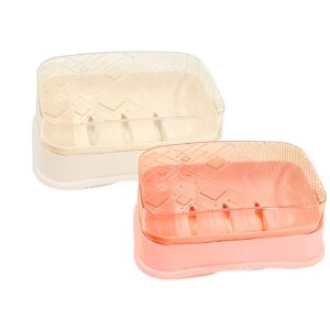 2pc Soap Box w/ See Thru Cover