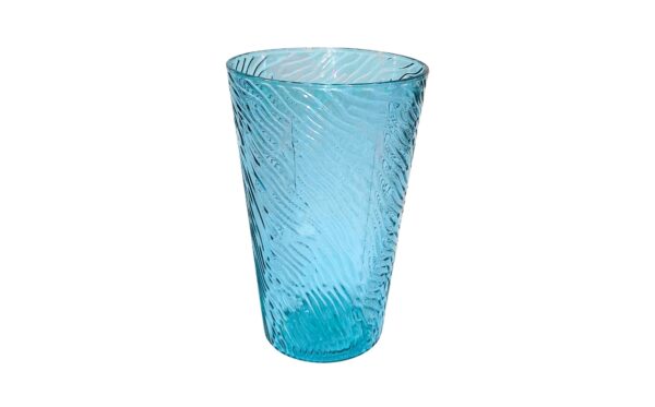 8cm x 13cm Hard Plastic Tumbler w/ Embossed Streaks - Image 3