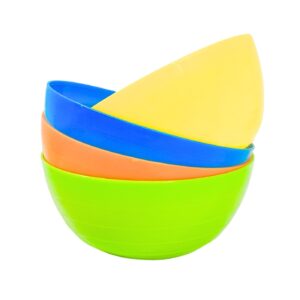 4pc 4.5" Plastic Bowl in Net