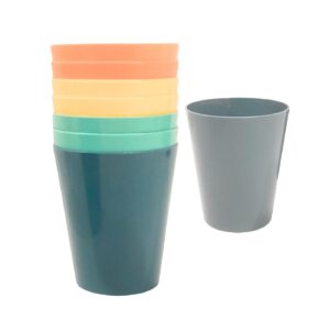 8pc 7.7cm x 9cm Plastic Tumbler in Net