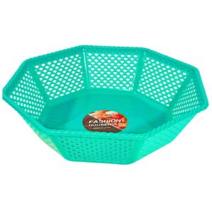 9" Octagonal Plastic Basket