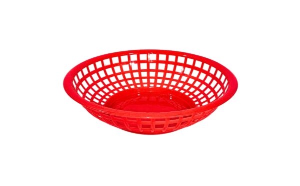 7.5" Round Plastic Basket - Image 2