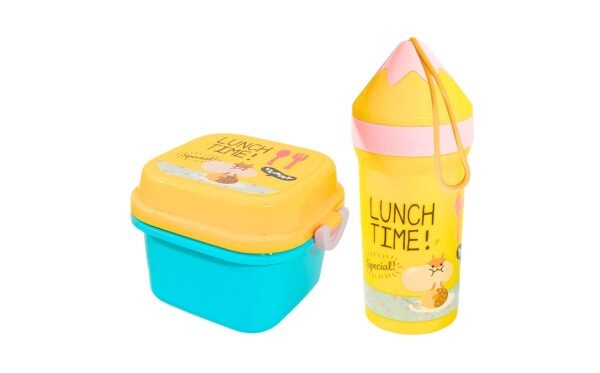 2pc Lunch Box & Bottle Set - Image 2