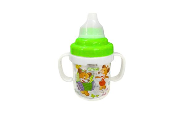 Hard Plastic Baby Training Cup w/ Sipper & Nipple - Image 4