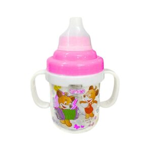 Hard Plastic Baby Training Cup w/ Sipper & Nipple