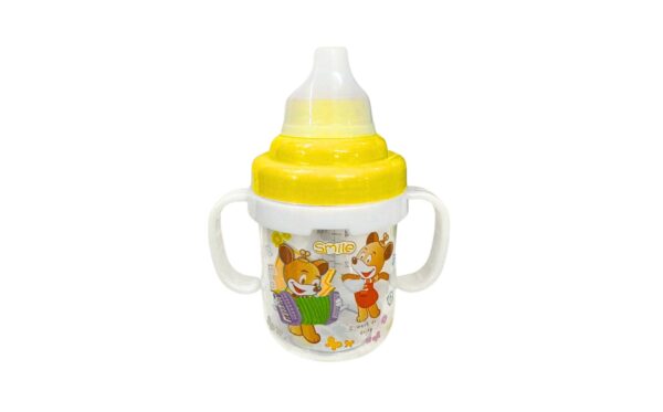 Hard Plastic Baby Training Cup w/ Sipper & Nipple - Image 3