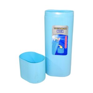 1.5" x 2.5" x 7.5" Oval Toothbrush Case