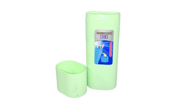 1.5" x 2.5" x 7.5" Oval Toothbrush Case - Image 3