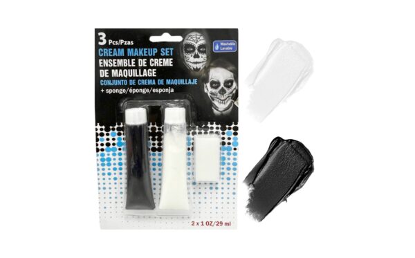 2pc 1oz Cream Make Up w/ Sponge