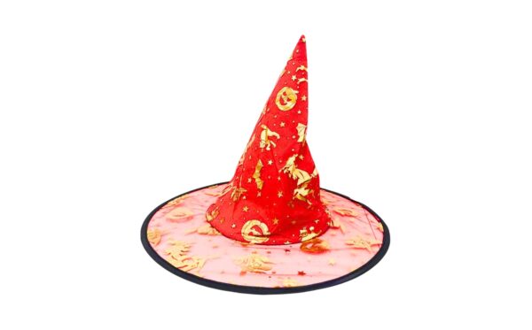 Metallic Designs Witch Hat