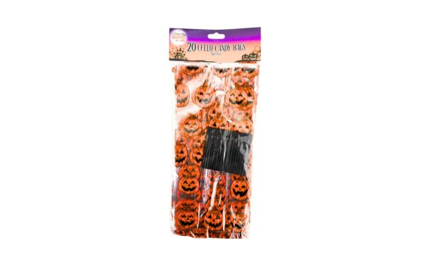 20ct 11" x 5" Cello Candy Bags