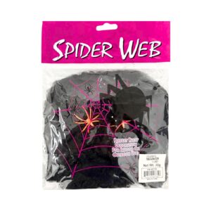 30g Colored Spider Web w/ 2 Spiders