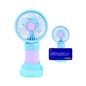 3" Single Speed Rechargeable Hand Fan