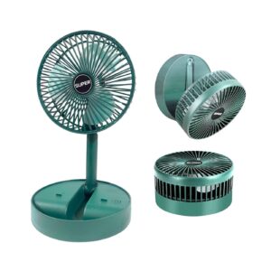 6" 3 Speed Folding Rechargeable Fan