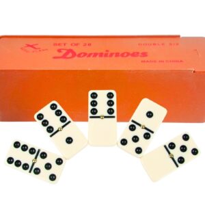 Dominoes in Plastic Box 'Aero Plane'
