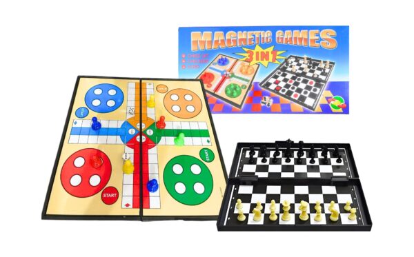 3-in-1 Magnetic Game