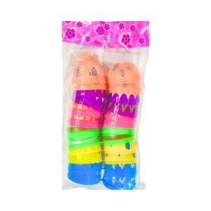12pk 2" Printed Plastic Egg