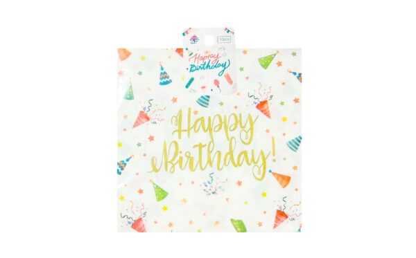 15pk 6.5" Paper Napkins 'Happy Birthday'