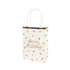 6pk 5" x 7" Treat Gift Bag 'Happy Birthday'