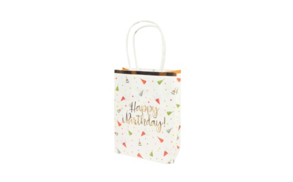6pk 5" x 7" Treat Gift Bag 'Happy Birthday'