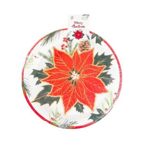 8pk 9" Paper Plate 'Christmas'
