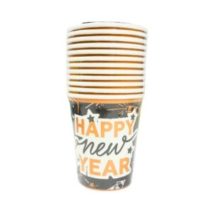12pk 9oz Paper Cup 'New Year'