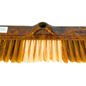 32cm x 5cm Soft Bristle Household Deck Broom w/ Stick