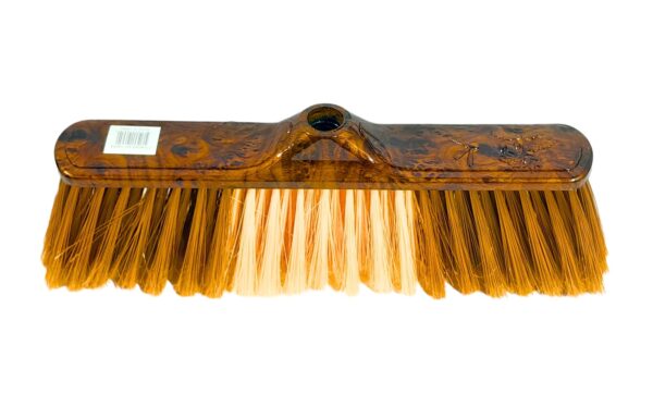 32cm x 5cm Soft Bristle Household Deck Broom w/ Stick