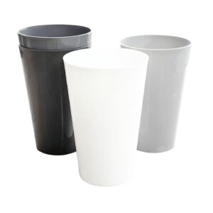 4pk 3" x 4.5" Plastic Tumbler