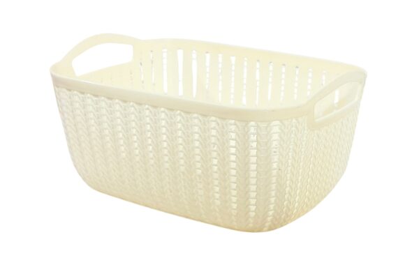 5.5" x 7.5" x 3" Rectangular Plastic Basket