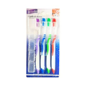 4pk Toothbrush w/ Caps