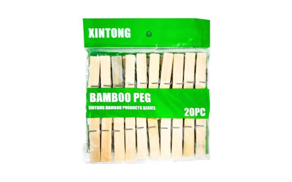 20pk 2.25" Bamboo Pegs