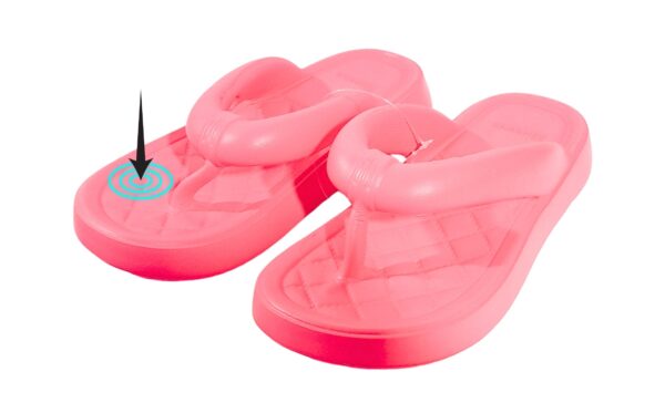 Ladies' V-Strap Slippers (Sizes: 36-37, 38-39, 40-41)