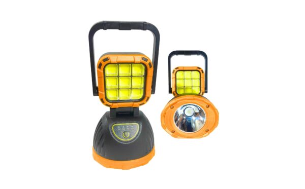 Rechargeable Work Light w/ AC & Solar Charging Capabilities