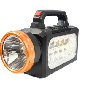 8.5" x 6" Rechargeable Hand Lantern w/ AC & Solar Charging Capabilities