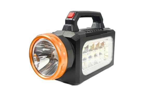 8.5" x 6" Rechargeable Hand Lantern w/ AC & Solar Charging Capabilities
