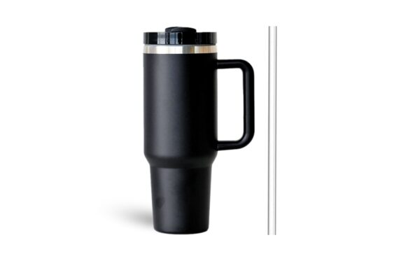 10" x 4" Stainless Steel Mug - Image 2
